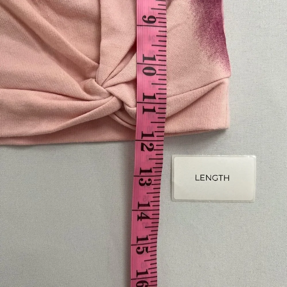 Art Class Baby Girl Pink Tie Dye Matching Set 12 months